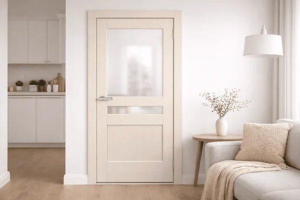 Modena 02.1 ST Grey Interior Door – Soft Touch Finish, Light Grey