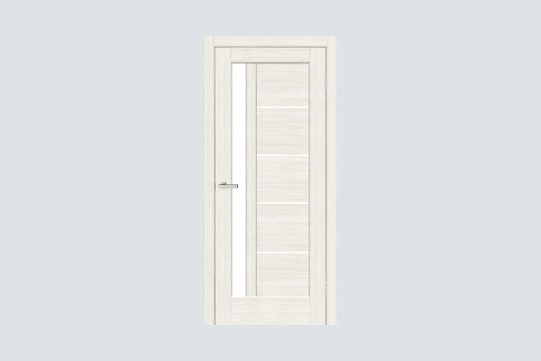 Duma Doors Mistral G Premium White Interior Door – Satin Glass, Ventum Collection