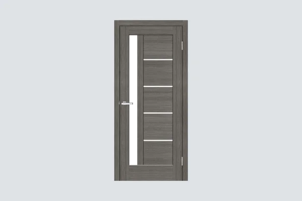Mistral G Premium Grey Interior Door – Satin Glass, Ventum Collection