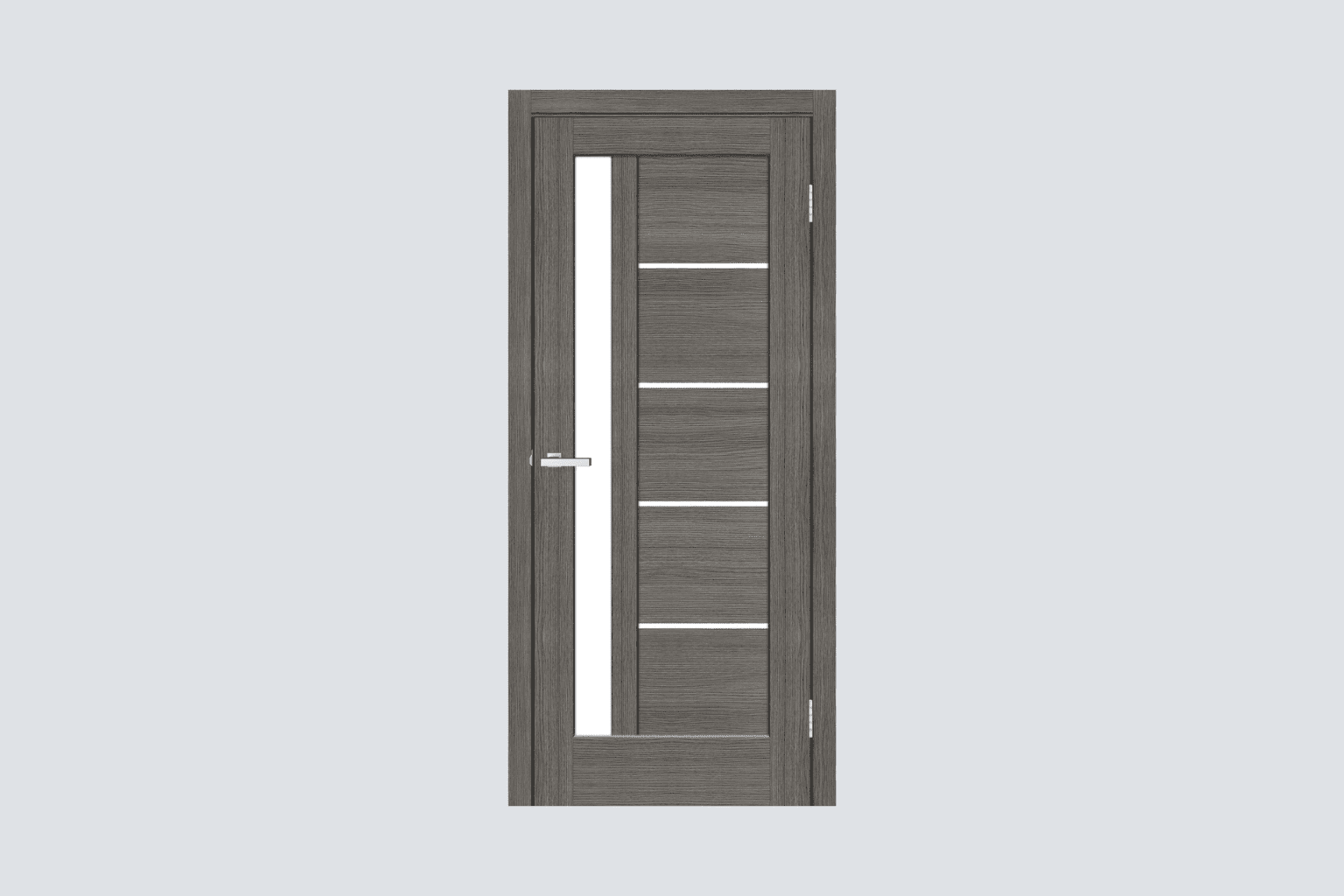Mistral G Premium Grey Interior Door – Satin Glass, Ventum Collection